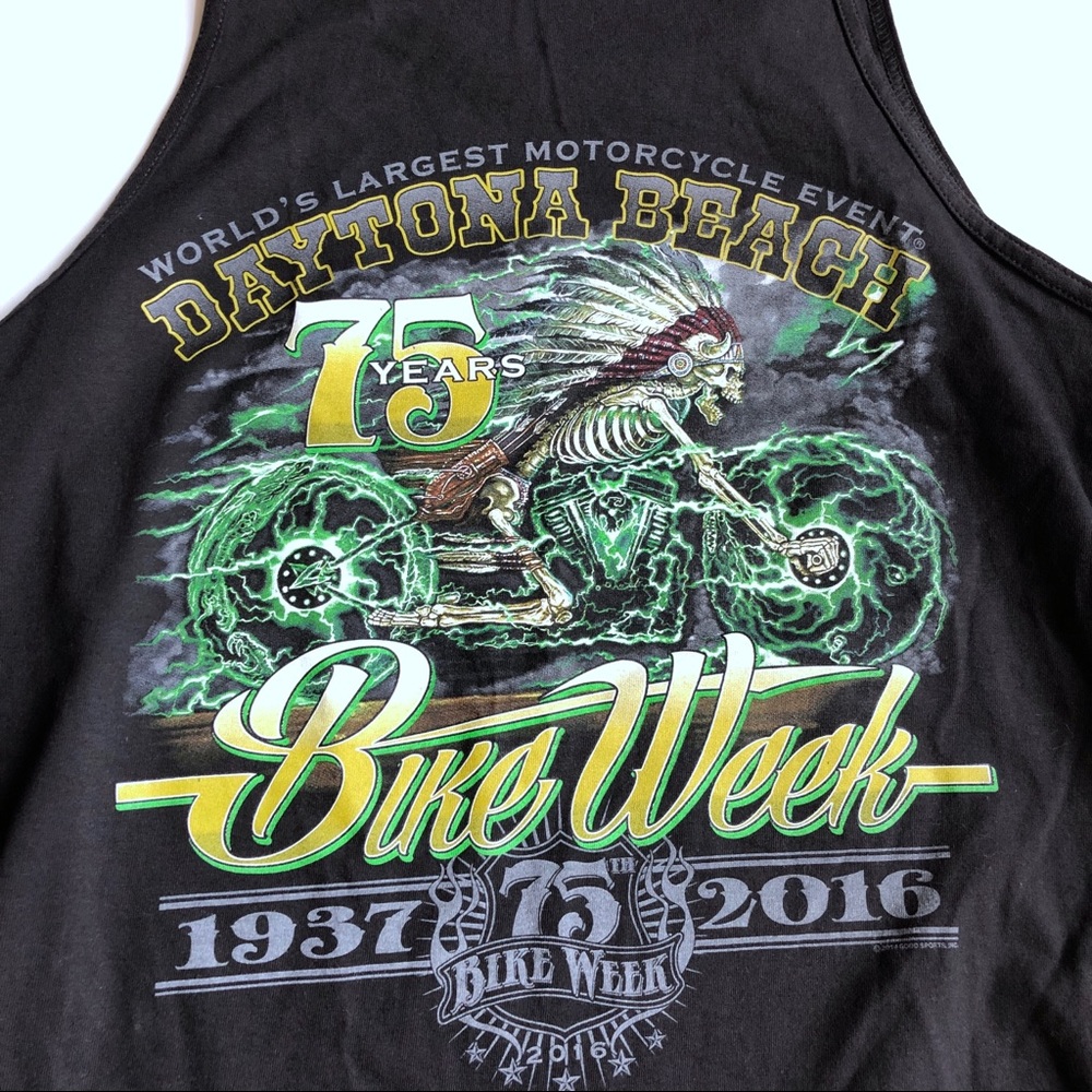NWT Daytona Bike Week 2016 Tank Top Size Large T88 - Picture 7 of 8